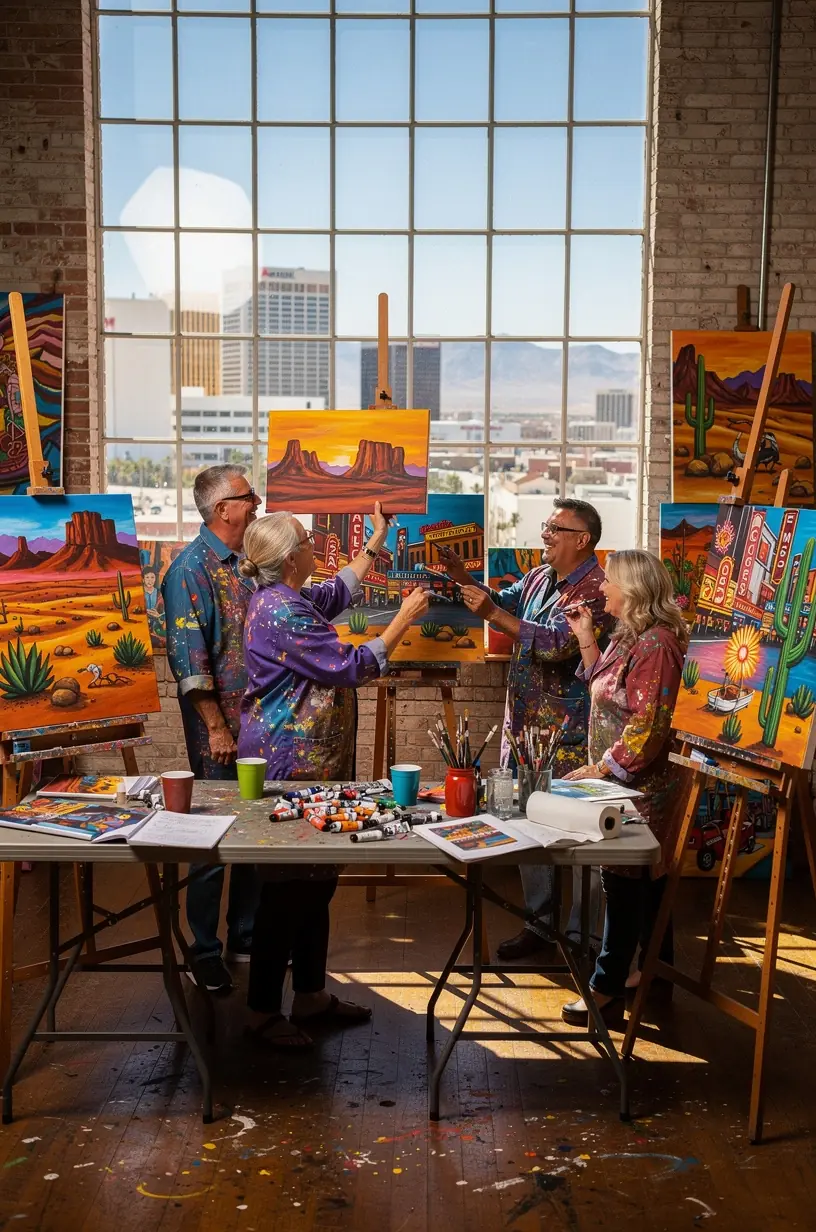 People engaging in activities that foster connections